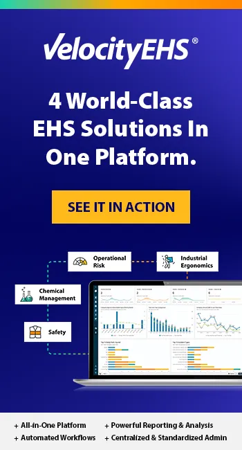 4 World-Class EHS Solutions in One Platform. See it in Action.